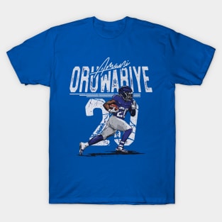 Amani Oruwariye New York G Player Name T-Shirt